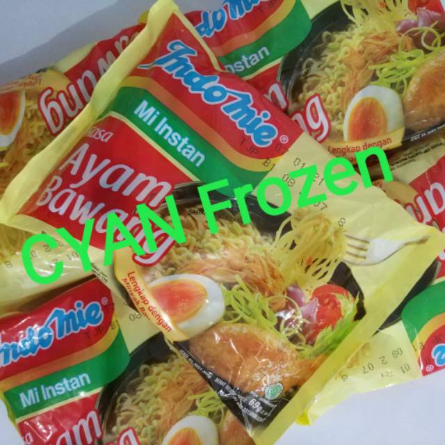 

Indomie Ayam Bawang 5 bungkus (69gr/bungkus)