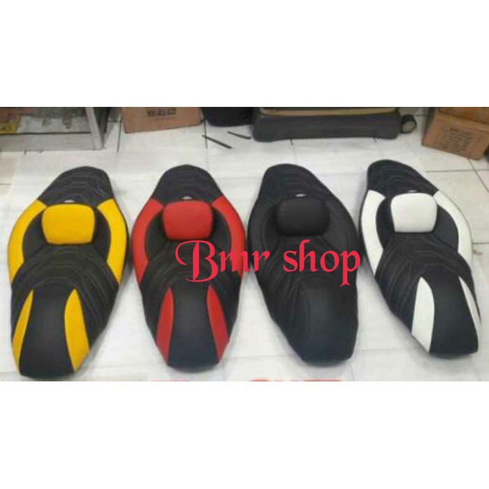 jok aerox 155 original mb tech , jok custom aerox mb tech water proof , jok variasi aerox