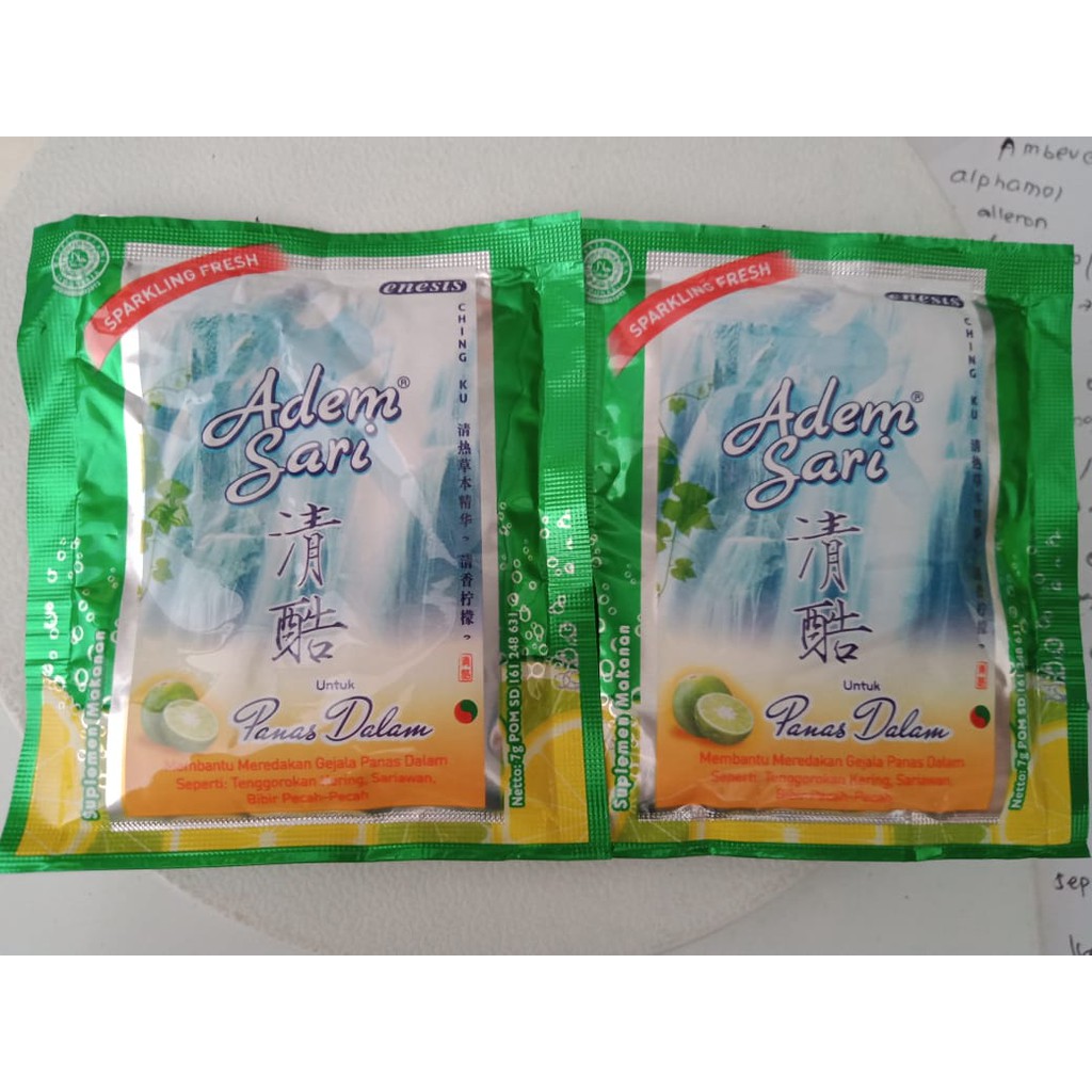 

ADEM SARI SACHET / PELEGA PANAS DALAM