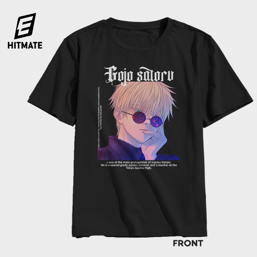 Jual Kaos Baju Anime Jujutsu Kaisen Gojo Satoru Manga Wibu T Shirt Japan Hitmate Shopee