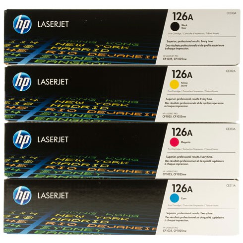 Toner HP 126A / CE310A / CE311A / CE312A / CE313A