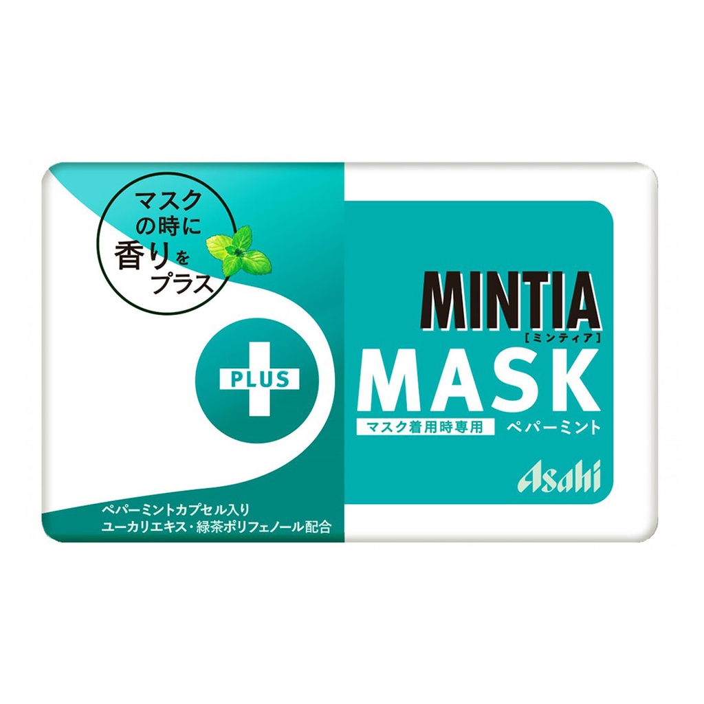 ASAHI Mintia Mouth Clean Candy - MASK PEPPERMINT (50 tablets)