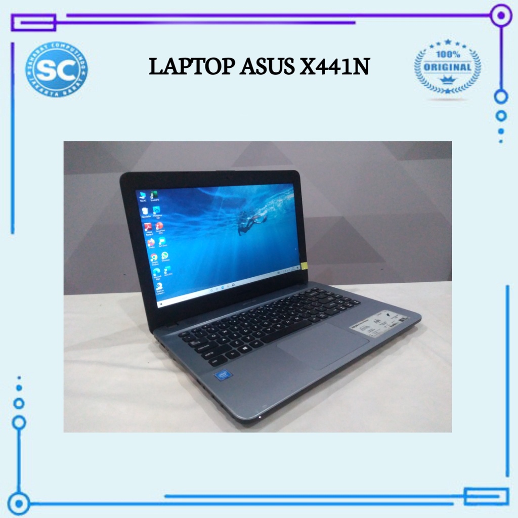 NOTEBOOK / LAPTOP ASUS X441N SECOND / BEKAS