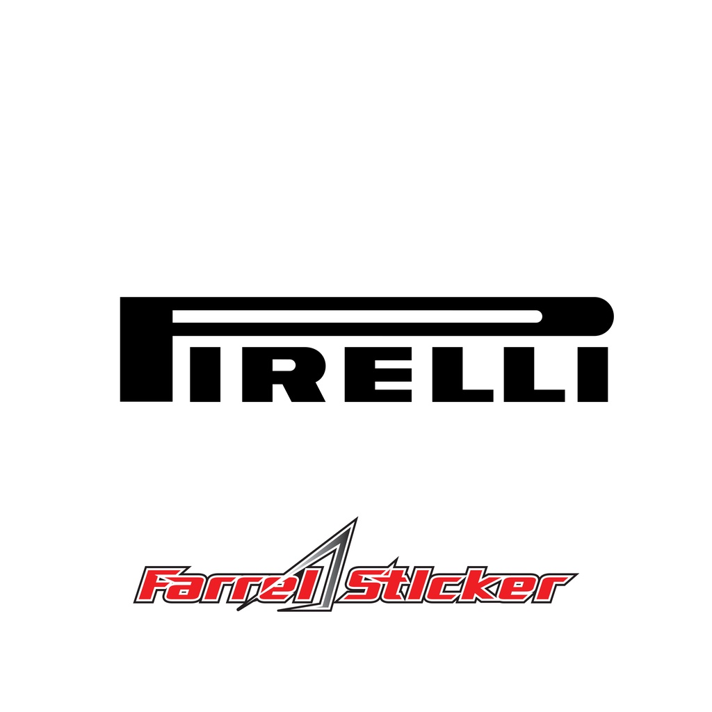 stiker PIRELLI Sticker PIRELLI 10CM