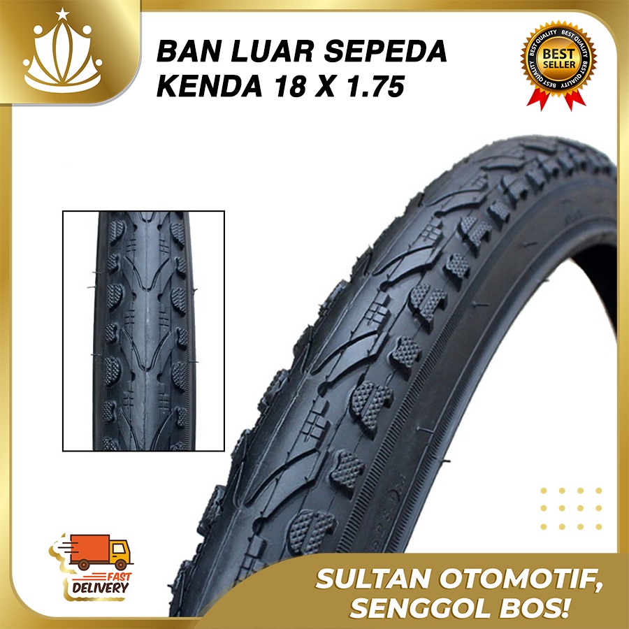 Ban Luar KENDA 18 x 1.75 Sepeda