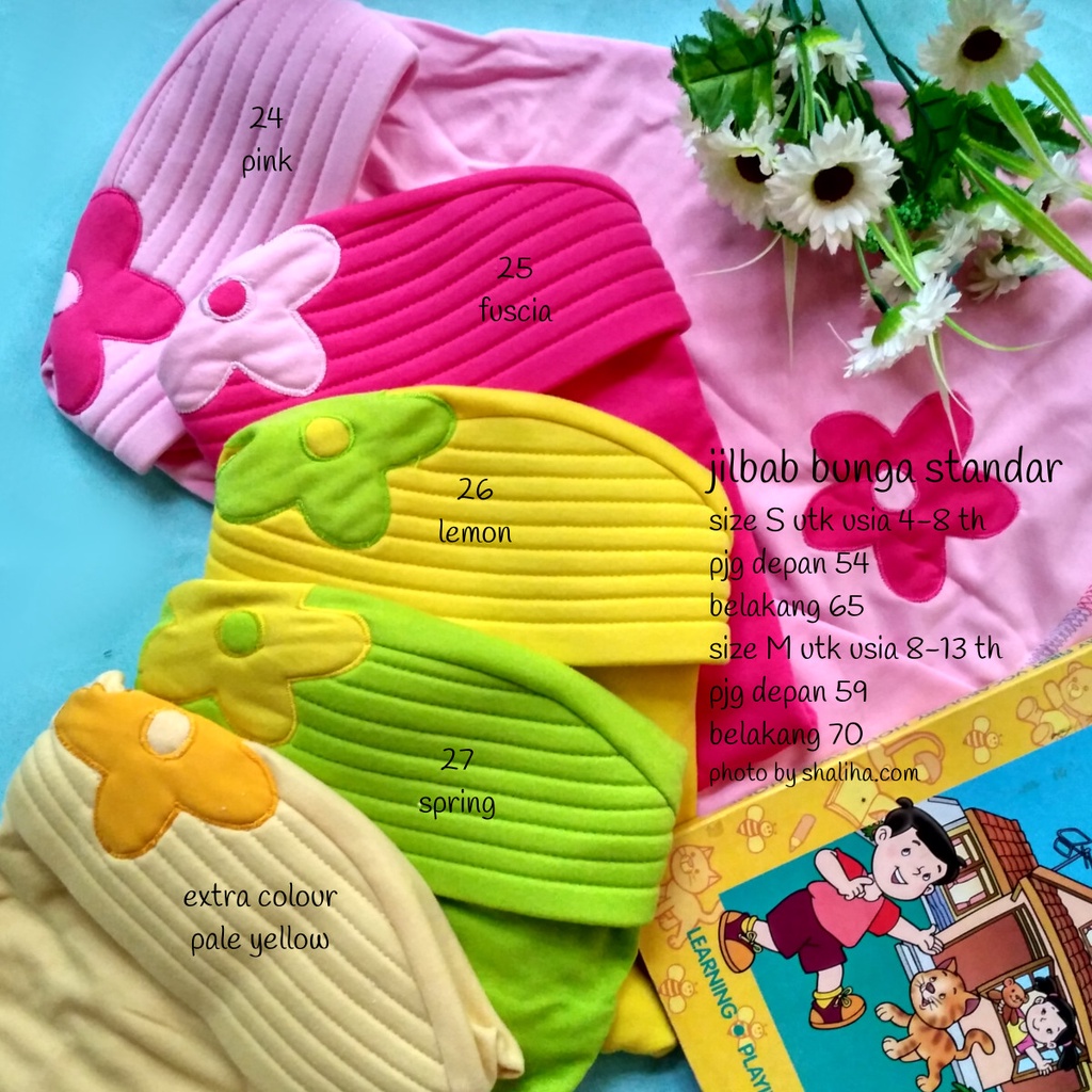 JILBAB HIJAB KERUDUNG ANAK SEKOLAH INSTAN VANIA MUTHI SD SMP