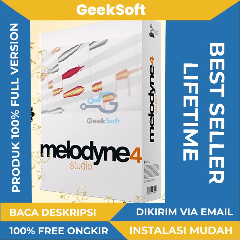 [FULL VERSION] Celemony Melodyne Studio 4 Vocal - GARANSI AKTIVASI