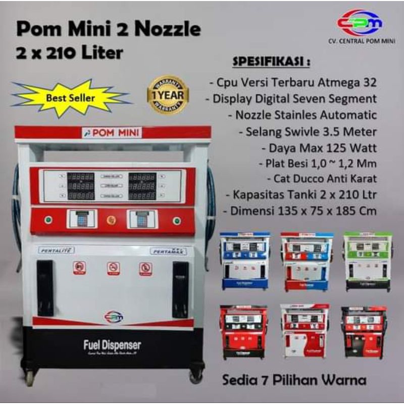 POM MINI DIGITAL 2 NOZZLE 220 L