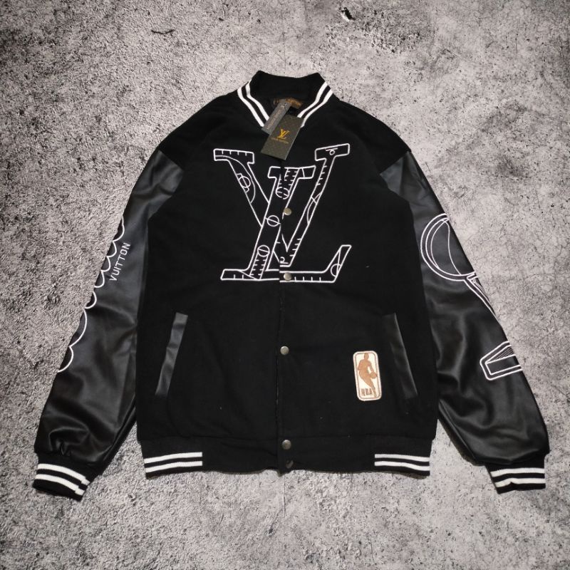 JAKET BOMBER VARSITY LP NBA HIGH QUALITY CASUAL HYPE FASHION PRIA