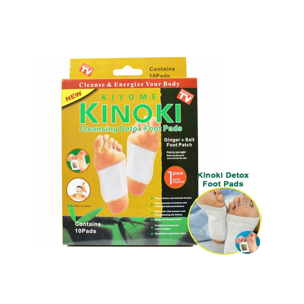KINOKI 1 BOX ISI 10PCS / KINOKI GOLD / KOYO PENYERAP RACUN / KINOKI GOLD PERBOX TERBARU