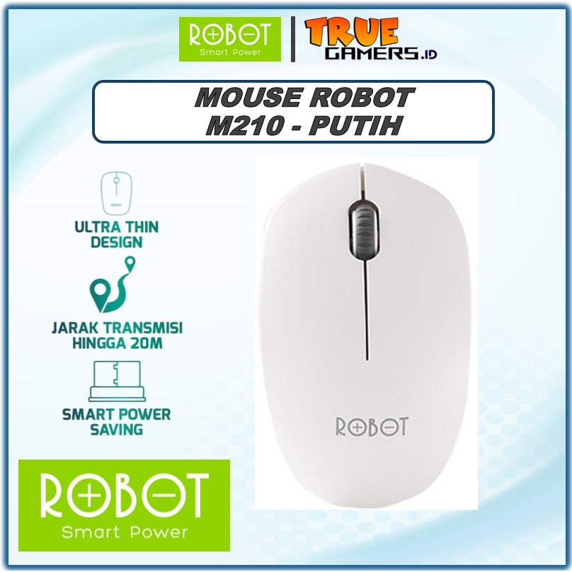 MOUSE WIRELESS ROBOT M210