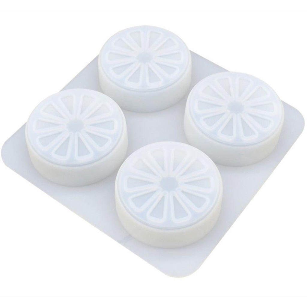 R-flower Soap Mold DIY Art Soaps Making Silicone Cetakan Resin Jeruk