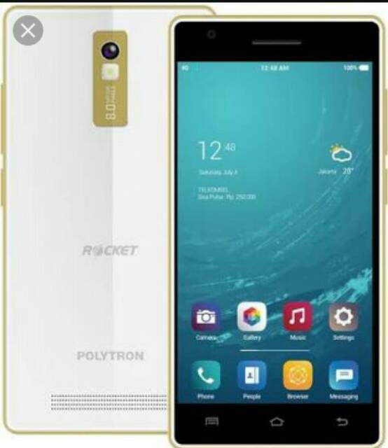 Handphone Polytron Rocket R3 R2407 Ram 1gb Rom 8gb Shopee Indonesia