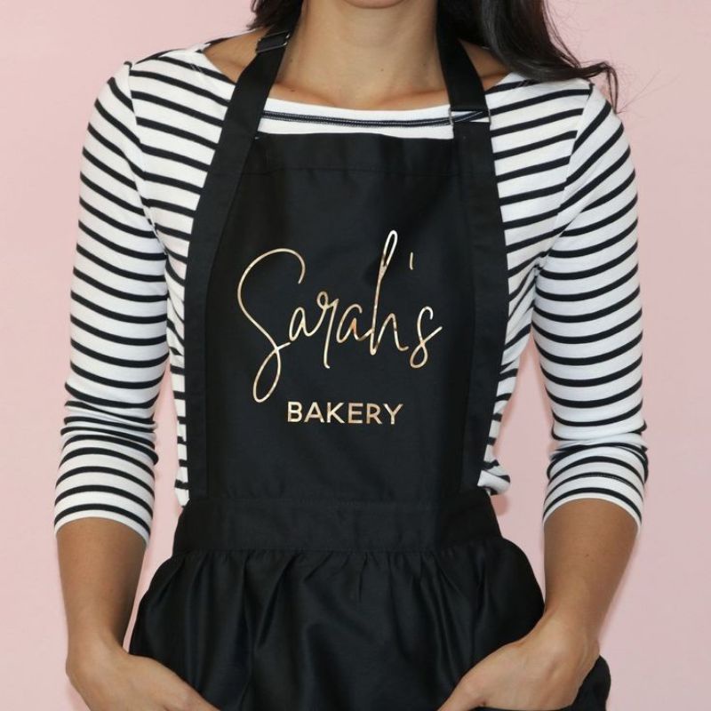 Celemek Apron  French Maid Style Celemek Salon Celemek Waitres Celemek wanita Celemek kitchen Celemek Kecantikan Celemek Salon