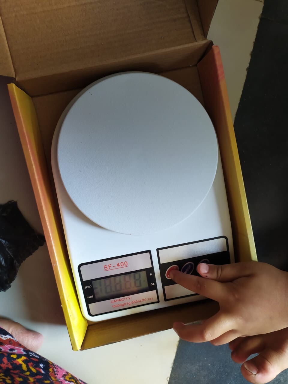Timbangan Dapur Digital Timbangan Kue Kitchen Scale Sf 400