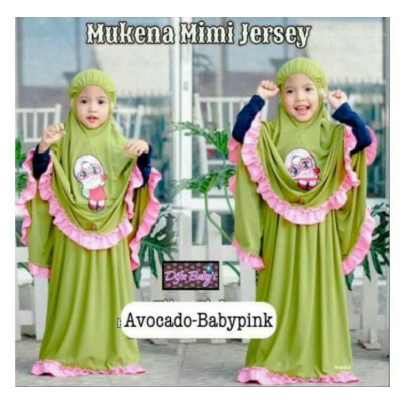 (COD) MUKENA ANAK LED USIA 4-8 TH (PILIH WARNA)