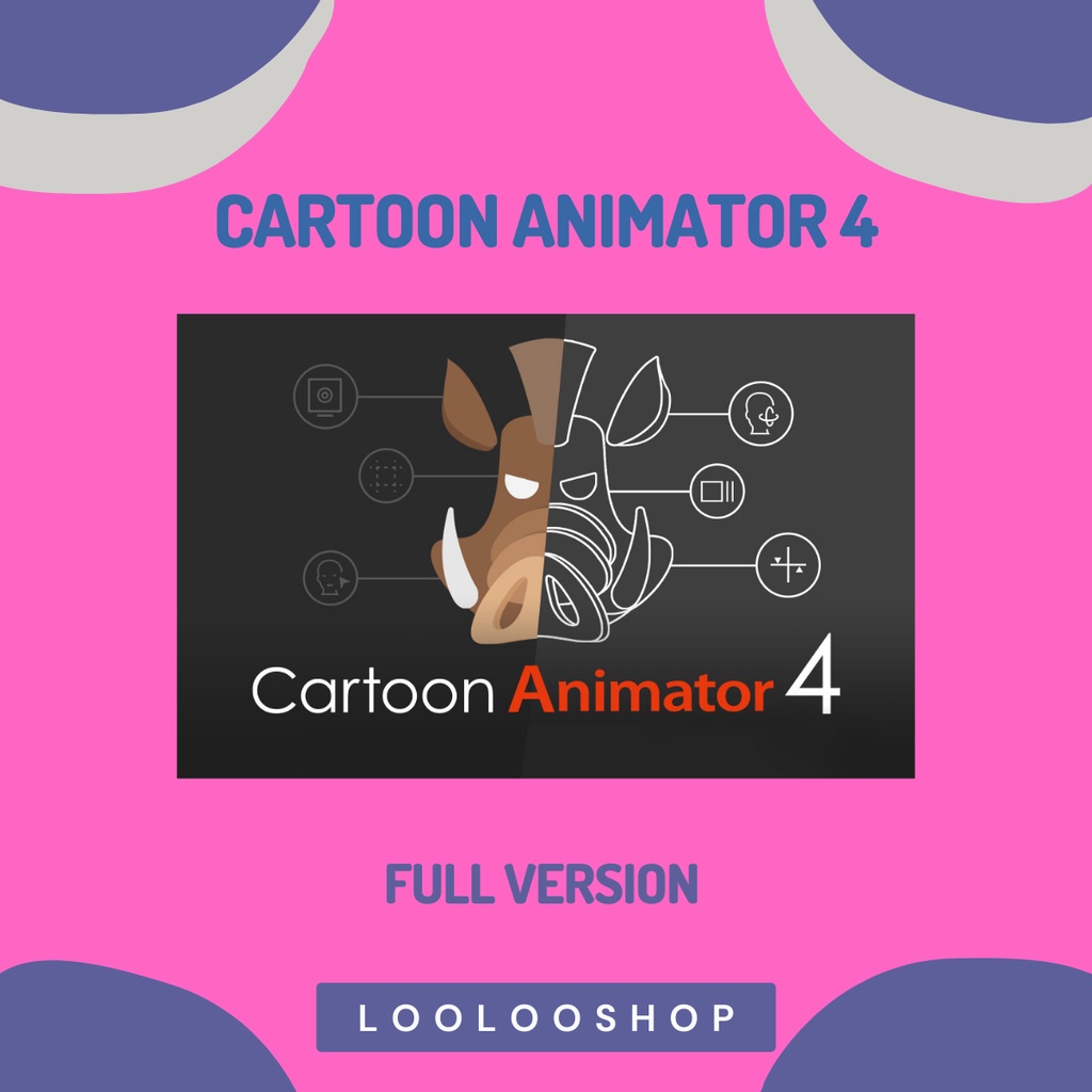 Jual Software Animasi Kartun: Reallusion Cartoon Animator 4 PIPELINE Full  Garansi | Shopee Indonesia