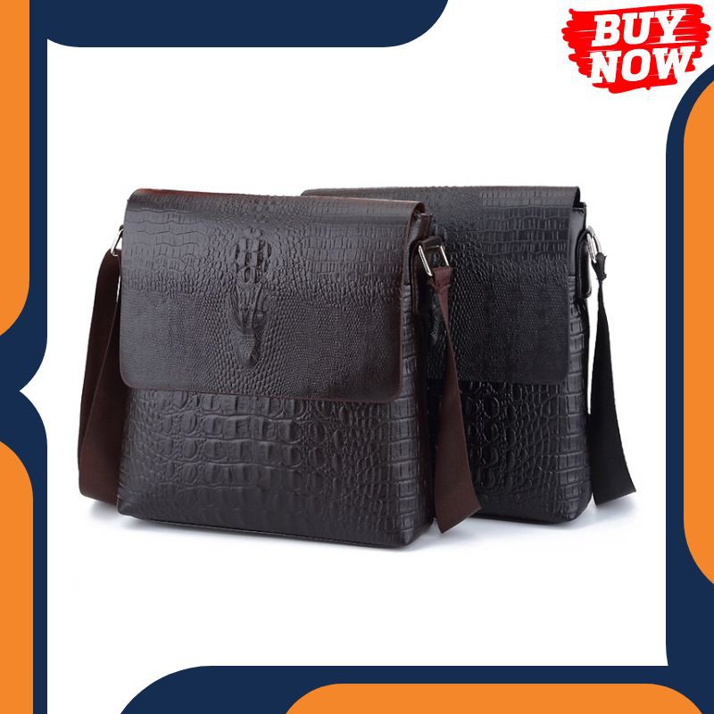 DSQ233 Tas Selempang Pria | Tas Slempang Kulit Slingbag M