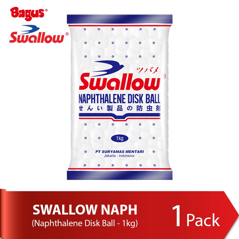 Swallow Naphthalene 1000 gr | Shopee Indonesia