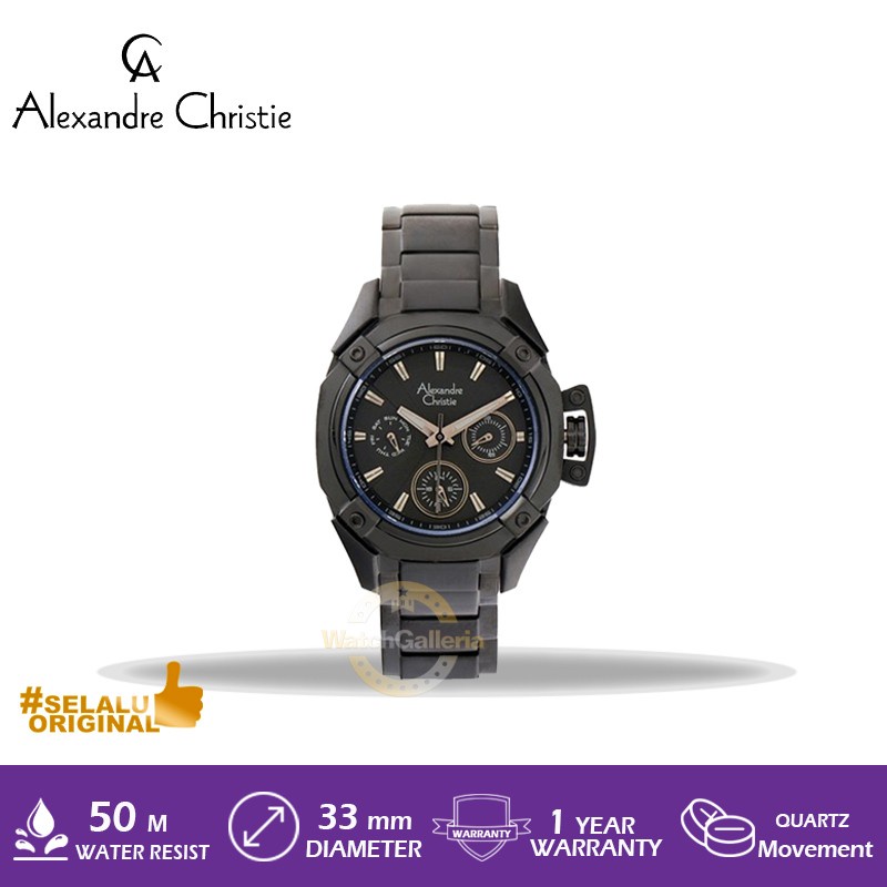 Jam Tangan Wanita Alexandre Christie AC 6225 BF BIPBA / 6225 BFBIPBA