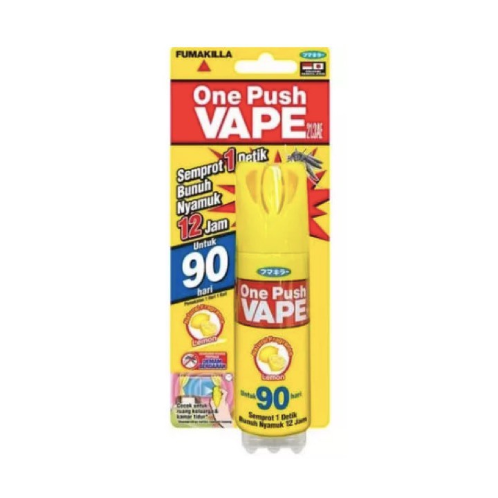 VAPE ONE PUSH LEMON 90 HARI