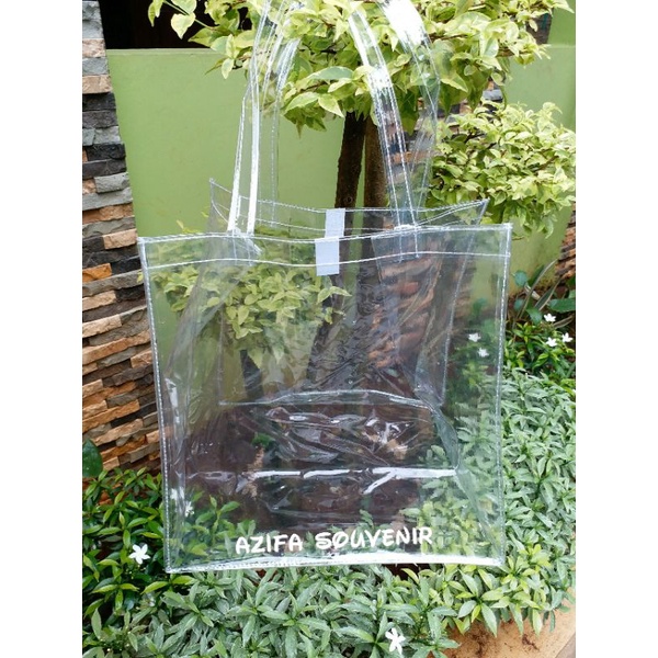 

Tas Mika Transparan | Goodie Bag | Tas Hampers | Souvenir Custom
