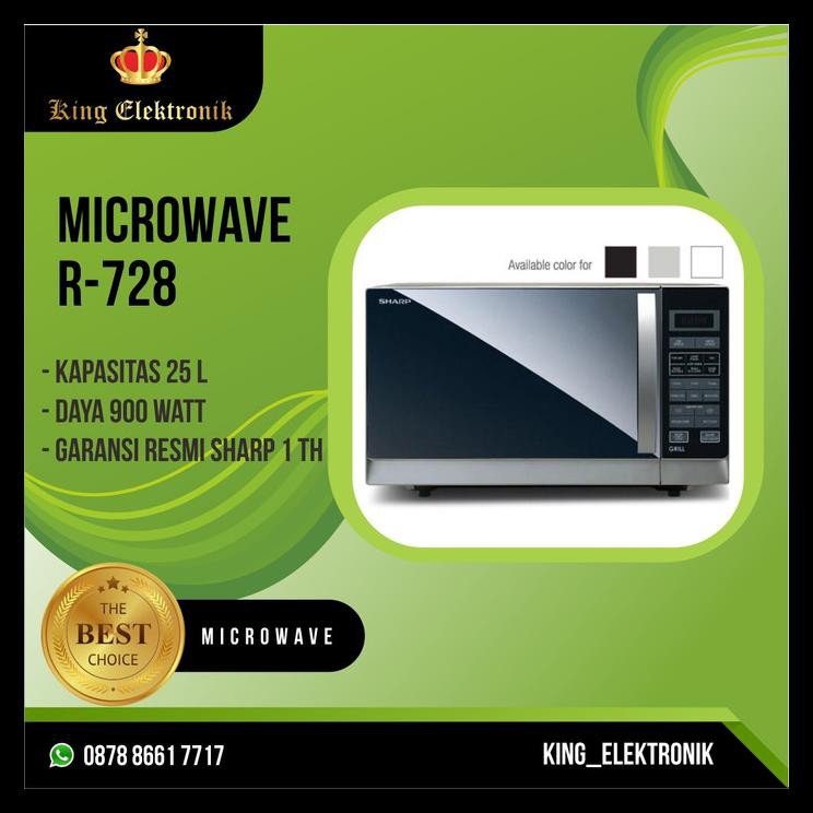 PROMO Microwave Oven Sharp R 728 / Microwave sharp - Hitam