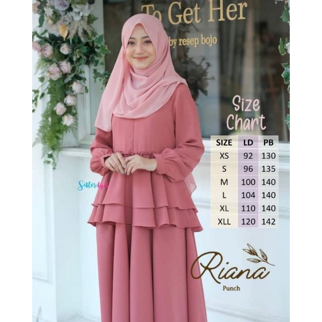 Gamis Dress Riana by Sister Hijab