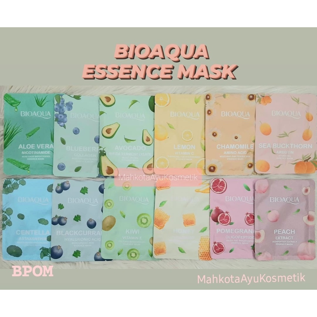 -MA- Bioaqua Essence Mask / Bioaqua Sheet Mask , Lomira Sheet Mask
