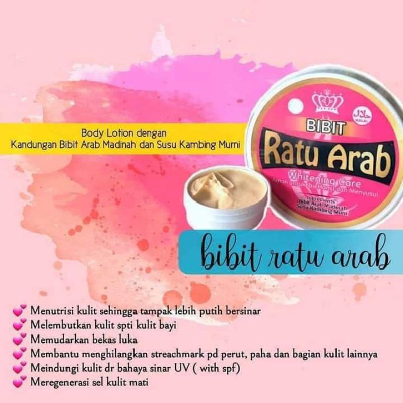 HANDBODY RATU ARAB (BIBIT RATU ARAB)