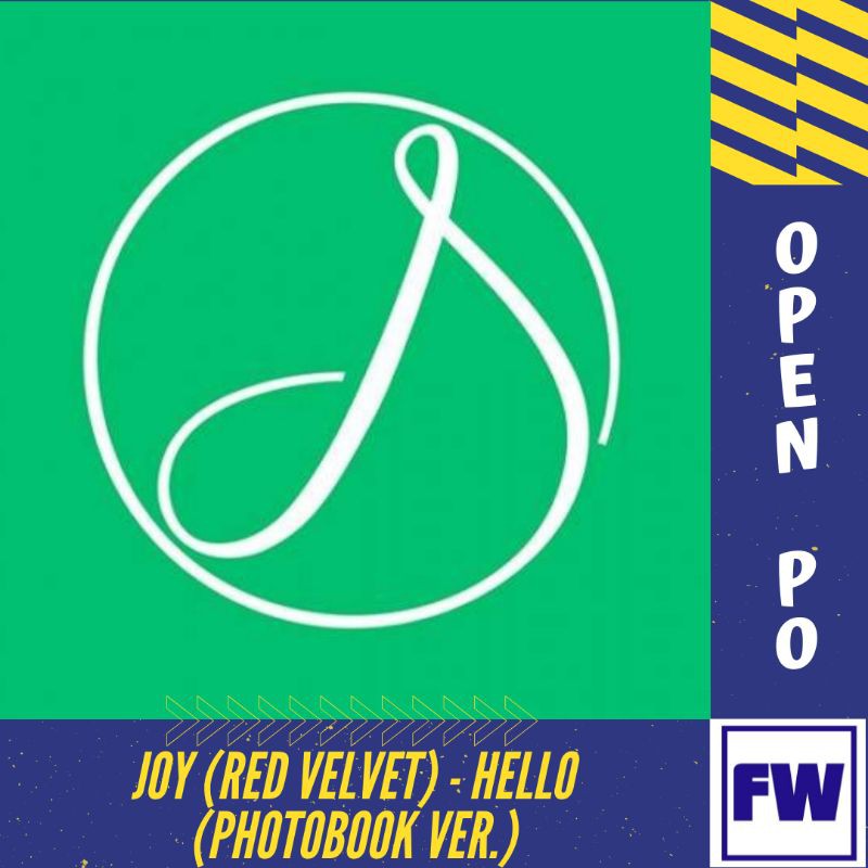 [DP] Joy Red Velvet - Hello (Photobook Ver.) Album Official - Kpop Album Official