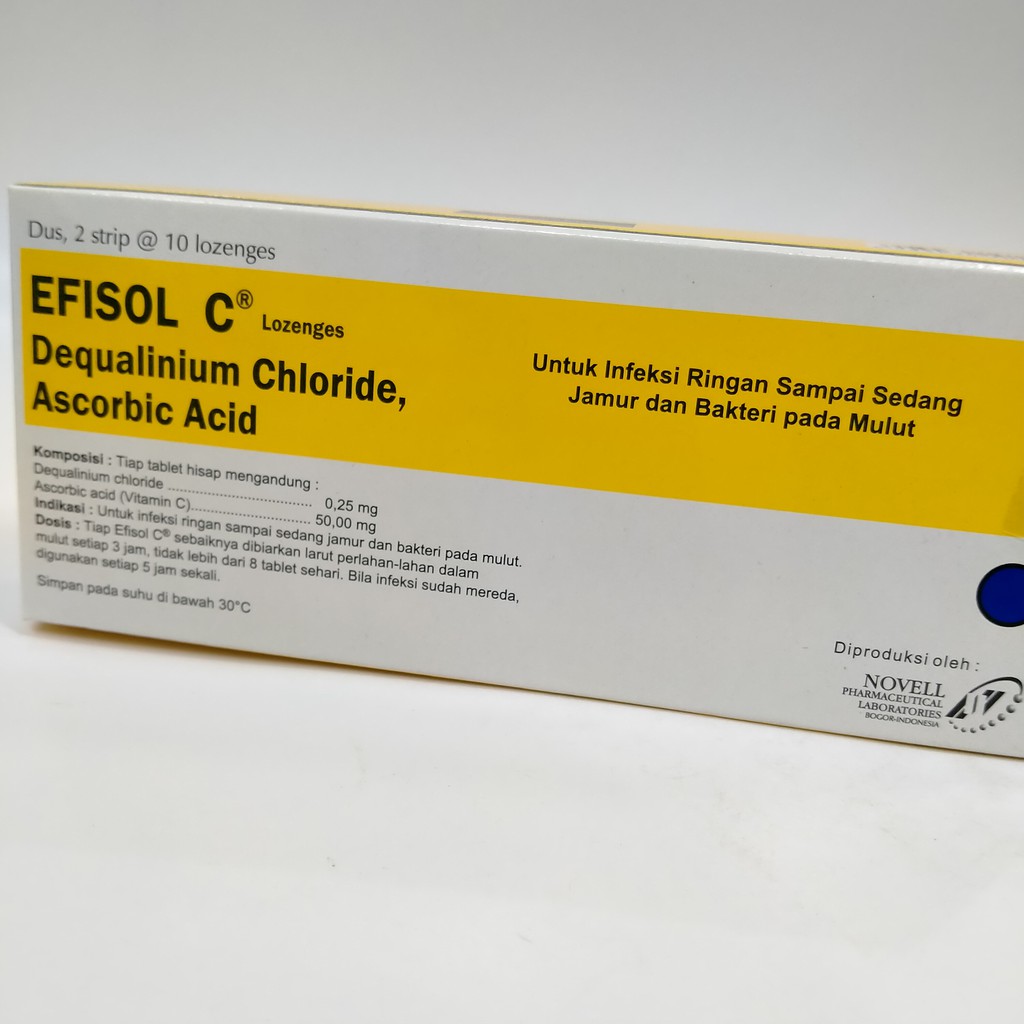 

Efisol C Lozenges 20's