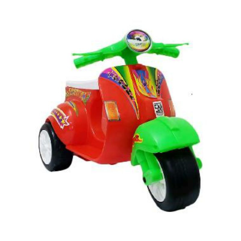 Motor Vespa Anak Gratis Helm