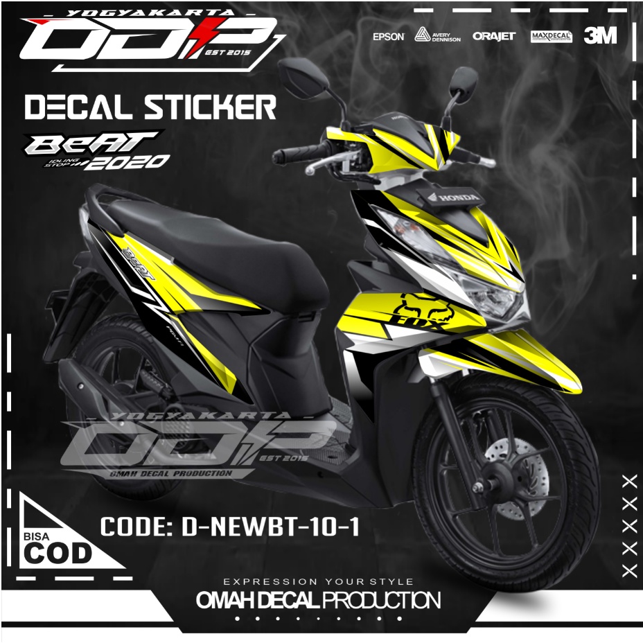 DECAL BEAT FULL BODY DEKAL HONDA BEAT STREET FULLBODY MOTIF SIMPEL ELEGAN STICKER KEKINIAN KEREN KUA