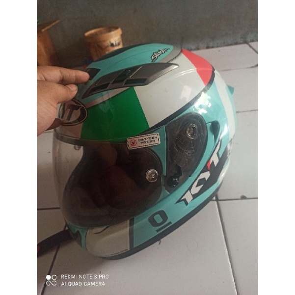 Helm KYT Vendetta 2 LeopardSize M fit L 2nd