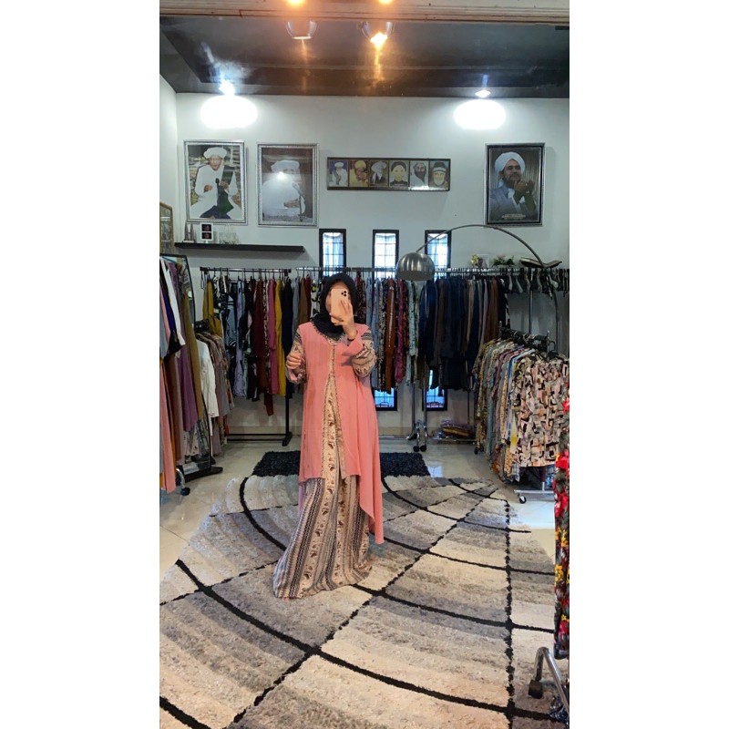 gamis premium outer lepas