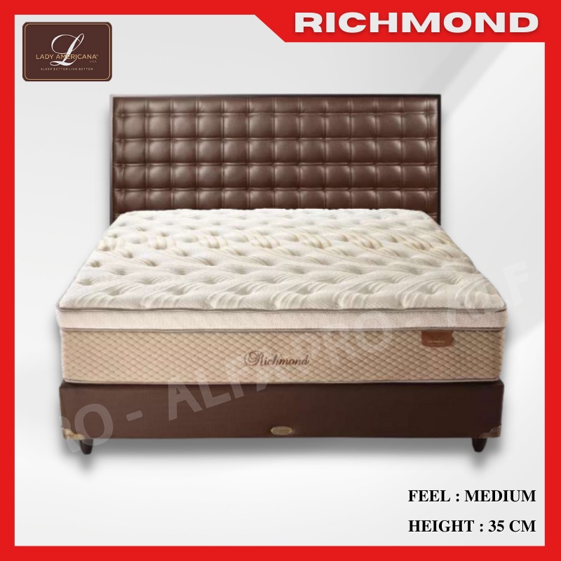Springbed Lady Americana Richmond / Kasur Lady Americana Richmond - Lady Americana Springbed