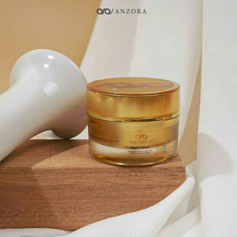 ECER ANZORA NIGHT GLOW /ACNE / KRIM MALAM ADS