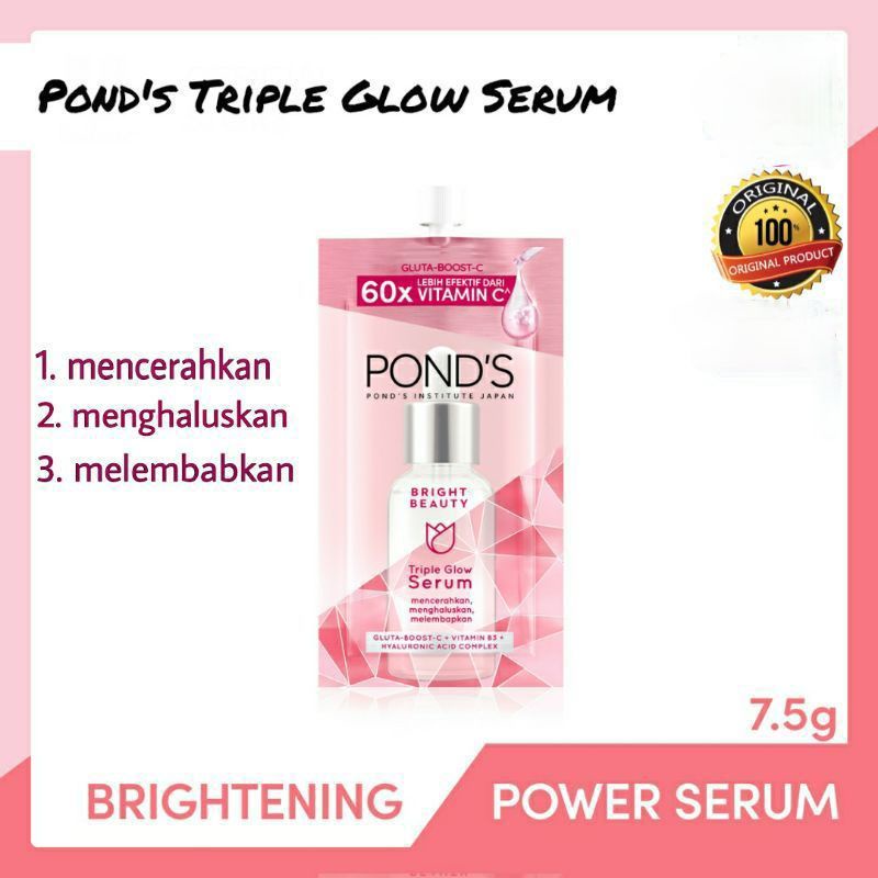 PONDS BRIGHT BEAUTY TRIPLE GLOW SERUM 7,5GR