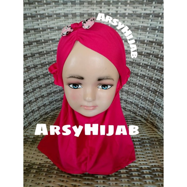jilbab bayi syria kerut tali/ NABILA-fanta