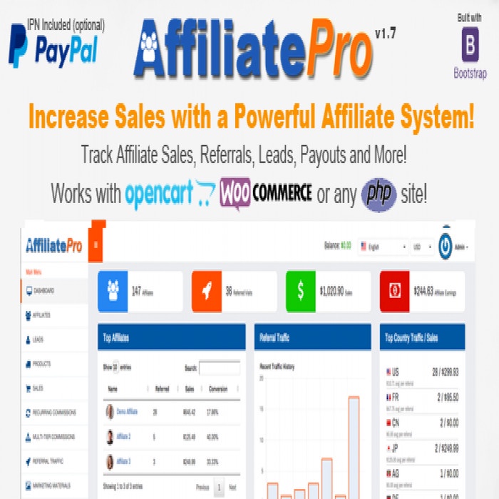 Scripts Affiliate Pro Affiliate Management System