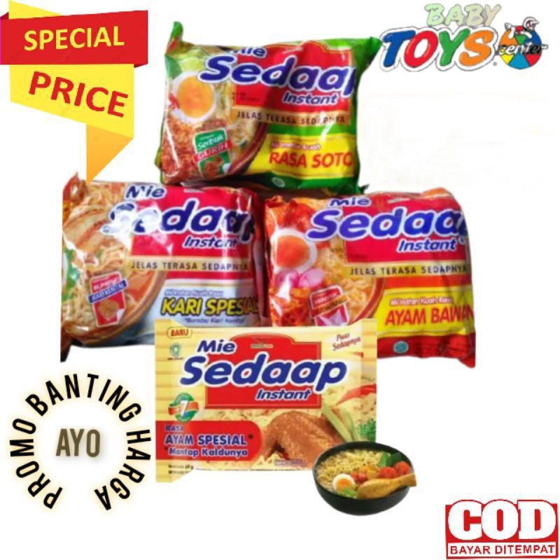 

Mie sedaap kuah sedap kuah Mie Sedap Ayam Bawang / Baso /Kari /Soto