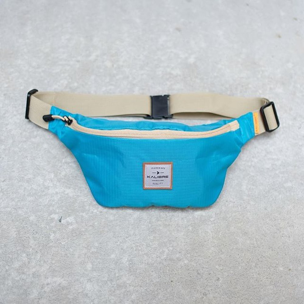 NEW TAS KALIBRE HURLEY WAIST BAG 920823 999 ORIGINAL SKY BLUE GET VOUCHER