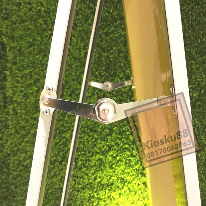 Standing Mirror Cermin Berdiri Full Body Satu Badan Besar