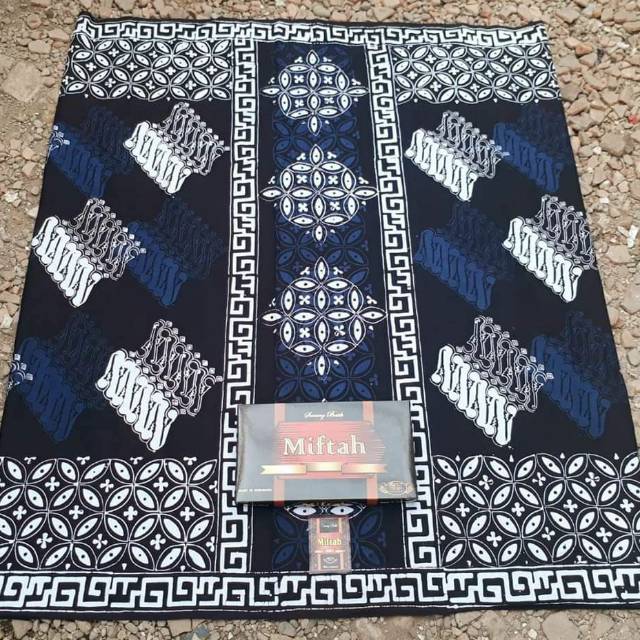 Sarung Batik seno biru longkak