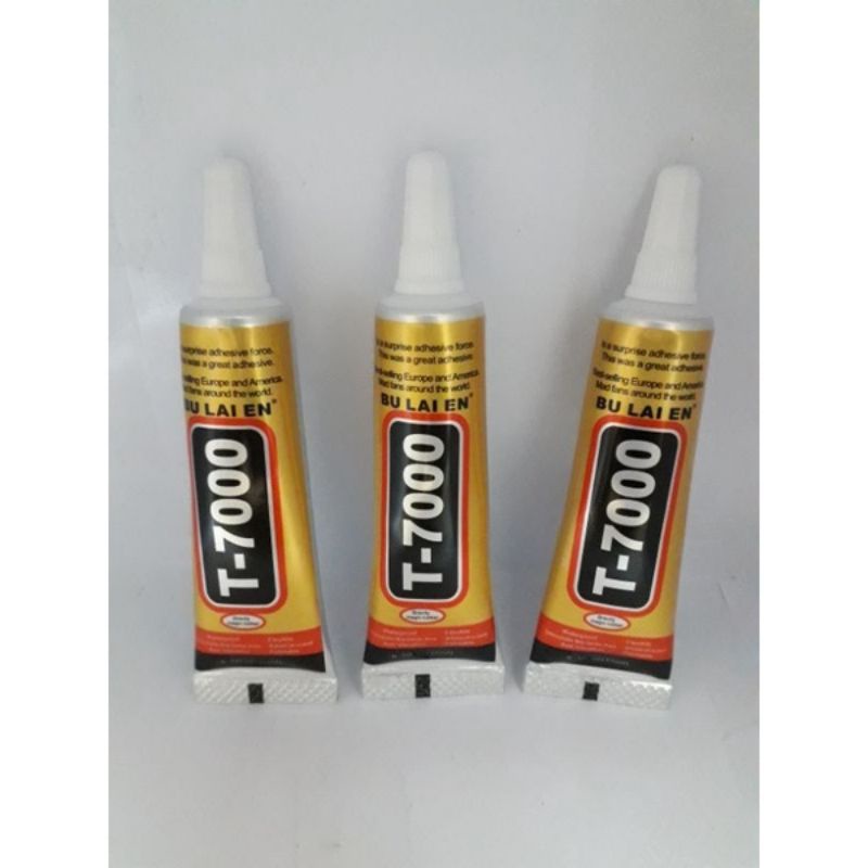 

Lem Lem T7000 hitam 15ml lem LCD Taskrin casing