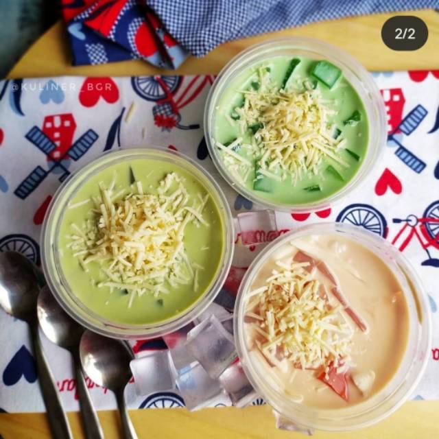 

Bukopandan dessert khaa filipina..dengan isian nata decoco,kelap muda dan agar2