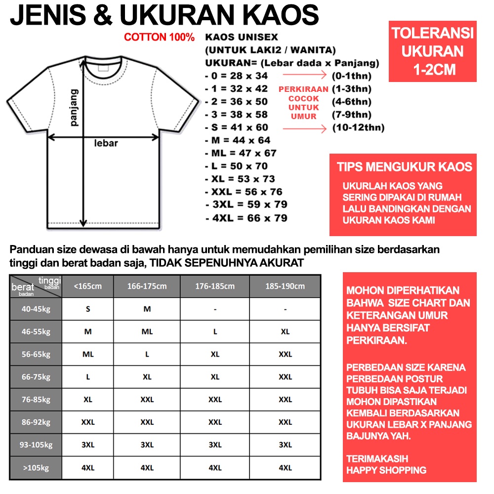 Baju Kaos ANAK DAN DEWASA OMAR DAN HANA COUPLE (FREE NAMA)