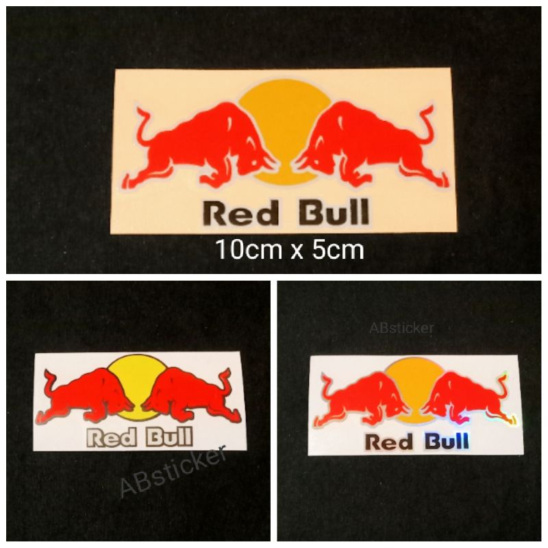 STICKER REDBULL CUTTING STICKER MOTOR STICKER MOBIL
