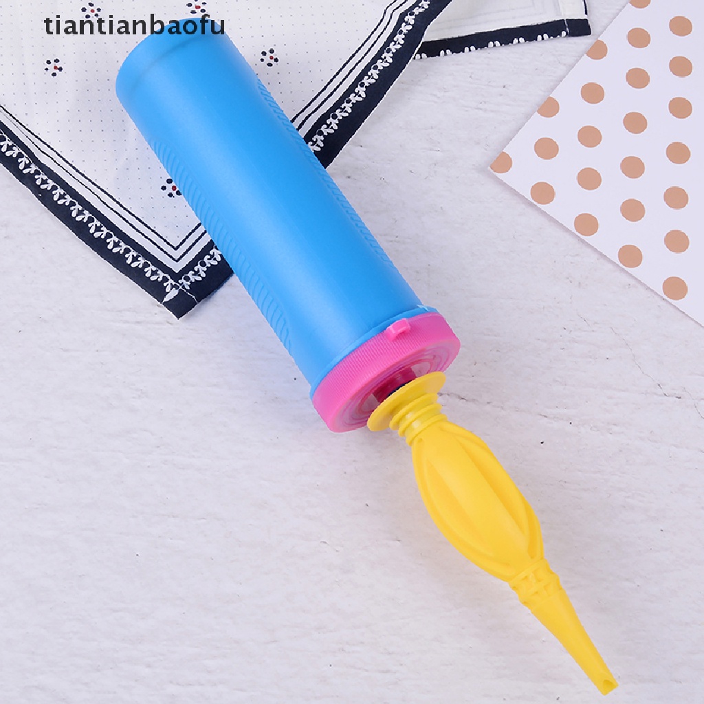 [tiantianbaofu] 1PC Two-way Inflator Balloon Pump Hand Held Party Home Balloon Tool Boutique